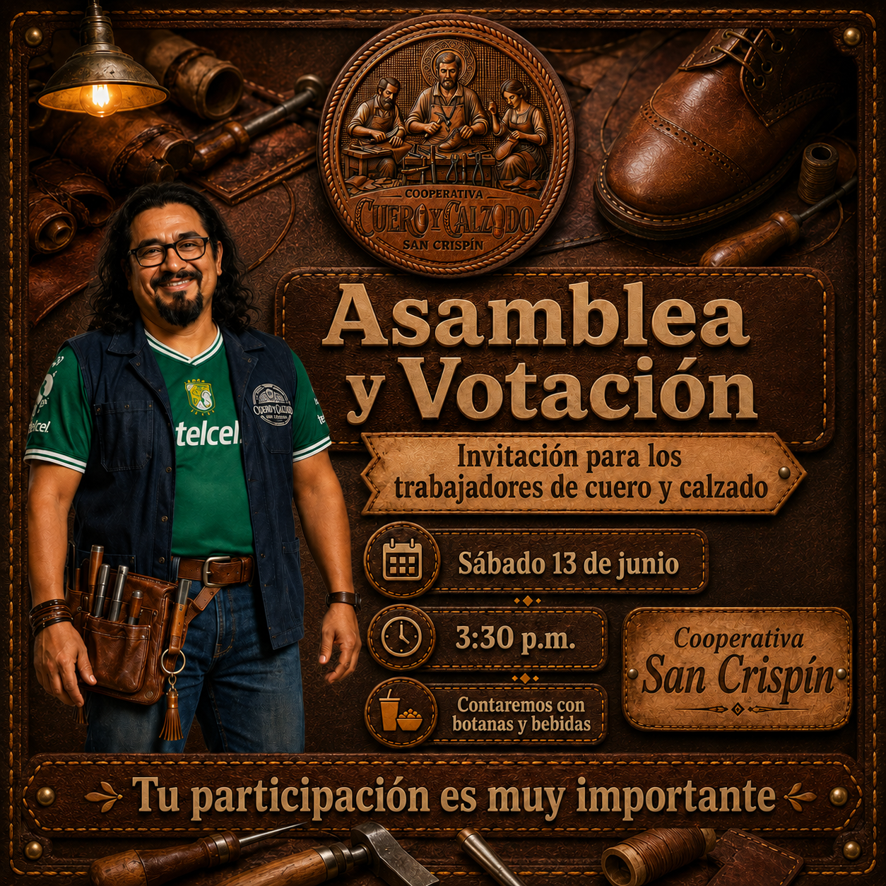 Artesanía en cuero y calzado San Crispín